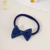 Acessórios de Cabelo Infantis Transfronteiriços Europeus e Americanos, Scrunchies de Laço Macios e Não Apertados para Bebês, Acessórios de Cabeça de Verão para Bebês e Crianças Pequenas