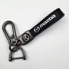 Chaveiro Masculino Transfronteiriço Pele de Cordeiro Logo do Carro Pingente de Metal para Chaveiro Fábrica Atacado