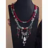 [Estética Oriental] Nuevo Collar en Capas Pesado con Perlas de Estilo Chino con Toque Étnico, Sensación de Alta Gama y un Gran Estilo Nacional, Collar Impresionantemente Hermoso
