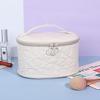 Bolsa de Cosméticos de Gran Capacidad Transfronteriza, Nueva Bolsa de Almacenamiento Linda y Sencilla, Neceser de Viaje Portátil para Mujer con un Toque de Lujo