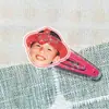 G-Dragon Artículos de Celebridad Pinza para el Cabello de Acrílico Accesorio para el Cabello Artículos para Fans de Conciertos Diseño Personalizado