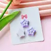 Placa de Letras em Acrílico Estrela de Cinco Pontas Acessórios DIY Cola de Creme Capa de Celular Ímã de Geladeira Pinos de Cabelo Joias Materiais para Roupas