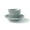 Taza de Té de Horno Hermano Cuenco de Té Cerámico Kung Fu con Textura Agrietada Paquete Individual Taza de Té para el Hogar Base Gruesa Posavasos de Té Cuenco de Té Pequeño