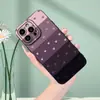 Funda Creativa para Teléfono con Empalme de Color Degradado en Forma de Corazón Adecuada para Apple 17, Funda para iPhone 16 de Cobertura Total Anti-Caídas