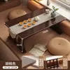 Janela saliente mesa pequena casa estudante mesa de escrita tatami kang mesa quarto na cama mesa de computador varanda nan bambu mesa de chá