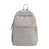 Mochila de doble hombro de estilo casual y simple para mujer, ligera, de gran capacidad, versátil, bolsa escolar, para salidas diarias, para ir al trabajo, mochila de doble hombro moderna
