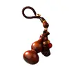Llavero colgante de calabaza de sándalo, cadena para coche, anillo, personalizado, creativo, portátil, literario, para jugar, adornos para hombres y mujeres