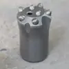 Máquina de Perfuração de Rocha Broca Pneumática 38 40 Kaoyulan Kaipu Broca Plana em Cruz Broca Cinzel de Dente Esférico