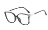 Gafas de Sol de Marco Grande Irregulares de Nuevo Estilo Antiluz Azul Versión Coreana Decoración de Rostro Plano Adelgazante Monturas de Gafas de Moda