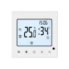 Fabricante de panel de control de temperatura para calefacción por suelo radiante venta directa pantalla grande retroiluminada termostato de calefacción por agua interruptor de control de temperatura de calefacción de ingeniería