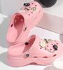 Suministro de Zuecos Transpirables para Mujer Estilo Coreano, Zapatos de Jardín de Gato de Dibujos Animados de Moda, Zapatos Cerrados para el Hogar para Mujer