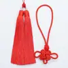Borla auspiciosa de dos colores borla china borla colgante hecho a mano DIY