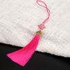Acessórios para Marcador de Página com Borla de Nó Chinês Pequeno de 8cm Acessórios para Roupas Pingente de Coroa Joia Decoração Pingente DIY Cloisonné