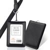Set de Tarjetas de Cuero Tarjeta de Trabajo Personalizada de Alta Gama Tarjeta de Trabajo Cuerda para Colgar Set de Tarjetas de Recogida Personalizadas Tarjeta Colgante Insignia Set de Tarjetas de Trabajo