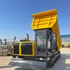 Vehículo de Transporte de Oruga Grande Transfronterizo 8-20 Toneladas Volquete de Ingeniería Todo Terreno Vehículo de Transporte de Oruga de Alta Velocidad