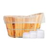 Bolsas Desechables para Baño, Engrosadas y a Prueba de Fugas, Cubiertas Desechables para Bañera de Hotel, Bolsas de Película para Baño para el Hogar al por Mayor