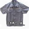 Poliéster algodão verão roupas de trabalho finas terno wear-resistente ao desgaste respirável suor-absorvente / auto reparação / China construção / oficina / proteção do trabalho personalização de roupas