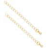 Cadena de Extensión para Pulsera o Collar con Colgante de Gota de Agua Chapada en Oro de 14/18K, Accesorios de Materiales para Joyería Hecha a Mano con Cuentas