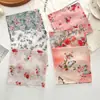 Pañuelo de mano fino absorbente de sudor de 34 cm para mujer, estilo antiguo nostálgico, estilo retro, algodón puro, nuevo pañuelo de mano para secar el sudor estilo Chinoiserie