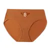 Calcinha feminina sexy sem costura, peça única com vazados, cintura média, algodão, malha vazada, cobertura total no quadril, levanta bumbum, confortável para mulheres