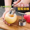 Acero Inoxidable Herramienta Doméstica para Peras Estofadas Peras al Vapor Descorazonador Extractor de Semillas Divisor de Frutas Perforador Perforador de Manzanas