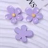 Flores Pequeñas de Colores, Flores Brillantes de Cinco Pétalos, Accesorios de Resina, Accesorios para el Cabello DIY, Pinzas para el Cabello, Adornos para el Cabello, Pasadores, Pegatinas para Fundas de Teléfono, Materiales