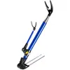 Suporte de vara de pesca espessado de 2,4m, tipo de inserir no solo, adequado para pesca em plataforma, destacável, suporte de vara de pesca multifuncional, suporte de apoio, equipamento de pesca