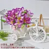 Sala de Estar Interior Mesa de Jantar Mobiliário terno Acessórios Carro de Flores Mobiliário Doméstico Plástico Flores Artificiais Pequenos Enfeites Flores Secas Planta em Vaso