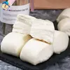 Pães de Leite Mini Cozidos Anjing 1kg Café da Manhã Semi-Prontos Congelados Delicadeza Pães de Leite Instantâneos Prontos para Comer após Aquecimento