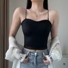 Chaleco para Mujer de Longitud Media, Transpirable, Cómodo, con Tirantes de Hilo Sencillos, Espalda Bonita sin Aro de Acero, Base Fija para Ropa Exterior