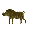 Mundo Animal de Cobre Branco Artificial Retrô Modelo de Animal Javali Peças de Xadrez de Jogo de Tabuleiro Feitas à Mão Enfeites de Carro Brinquedos Presentes
