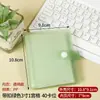 Álbum de Armazenamento de Adesivos para Unhas Xiaohongshu Álbum de Fotos Simples Planejador Porta-Exibição de Adesivos Organizador de Cartões Álbum Comemorativo
