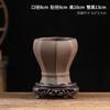 Maceta para Bonsái de Orquídea de Arcilla Púrpura Maceta China Vintage Prodigio Corona Maceta Cerámica Hogar Escritorio Adornos Moso con Bandeja