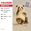 Lámpara Solar para Patio con Forma de Panda Lámpara de Césped Impermeable para Exteriores Lámpara de Paisaje para Terraza Lámpara Decorativa de Ambiente para Jardín
