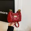 Bolso Bandolera Coreano de Nicho Tipo Bolso Dumpling para Mujer Otoño 2025 Nuevo Moda Retro Acolchado con Cadena para Hombro y Cruzado