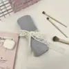 6281 Juego de Brochas de Maquillaje con Lentejuelas Estrella Rosa Brocha para Rubor Brocha para Sombra de Ojos Brocha para Corrector Bolsa de Almacenamiento para Herramientas de Belleza
