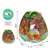Tienda de campaña para Niños Interior Princesa Niña Juguete Casa Pequeña Dibujos Animados Castillo Soñador Juguete de Juego de Rol Uso en Casa Celebridad de Internet