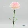 Cravos de seda artificial, variedade de haste longa de haste única, variedade de haste curta, ideais para o Dia das Mães, decoração de casa e arranjos de mesa.. Flores artificiais altamente recomendadas