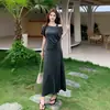 Tallas Grandes Verano Nuevas Llegadas Ropa de Mujer Sentido del Diseño Temperamento Casual Plisado Adelgazante Irregular Traje Mujer