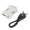 Conjunto Conversor HDMI para Vga Set-Top Box HDMI para Vga Adaptador de Display Áudio 3.5 Adaptador Vga
