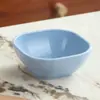 Paja de Trigo Hogar Tazón para Salsas Caliente Restaurante Brochetas Tazón Aromático Condimento para Pollo Cuadrado Plástico Pequeño Tazón Venta al por Mayor