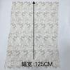 Tejido de Encaje de Malla, Accesorios para Ropa, Bordado con Hilo de Algodón Trenzado, Gasa de Malla Bordada, Encaje Pequeño Floral de Seda de Leche, Venta Directa del Fabricante