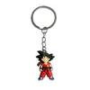 Llavero Creativo Nuevo de Dragon Ball material PVC anime silicona adornos para mochila escolar coche Wukong Vegeta al por mayor