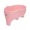 Cesta Drenante con Forma de Elefante para Lavar Arroz, Colador Multifuncional para Fregadero de Cocina, Cesta para Lavar Verduras y Frutas de Cocina, Almacenamiento de Plástico