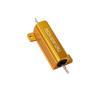 RX24 carcaça de alumínio dourado resistor 50W0R-10R200R300R ohm resistor limitador de corrente de carga de resfriamento fabricantes