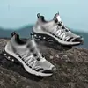 Zapatos de viaje para hombre para todas las estaciones, zapatos de senderismo y escalada de punta ancha, zapatos deportivos ligeros y transpirables para exteriores, zapatos casuales para caminar para mujer