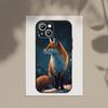 Funda de teléfono reiki zorro aplicable para iPhone15