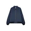 Chaqueta de aviador bomber americana para hombre Otoño Marca de moda High Street Atractiva Azul marino Solapa Larga Chaqueta de trabajo