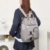 Mochila Ligera Sencilla para Mamá para Salir Bolsa de Mamá Gran Capacidad Personalizada Versátil Mochila para Viajes y Trayectos Mochila Escolar
