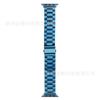 Adequado para Applewatch Smartwatch Apple com Pulseira Clássica de Aço Inoxidável Sólido com Três Contas Iwatch11
